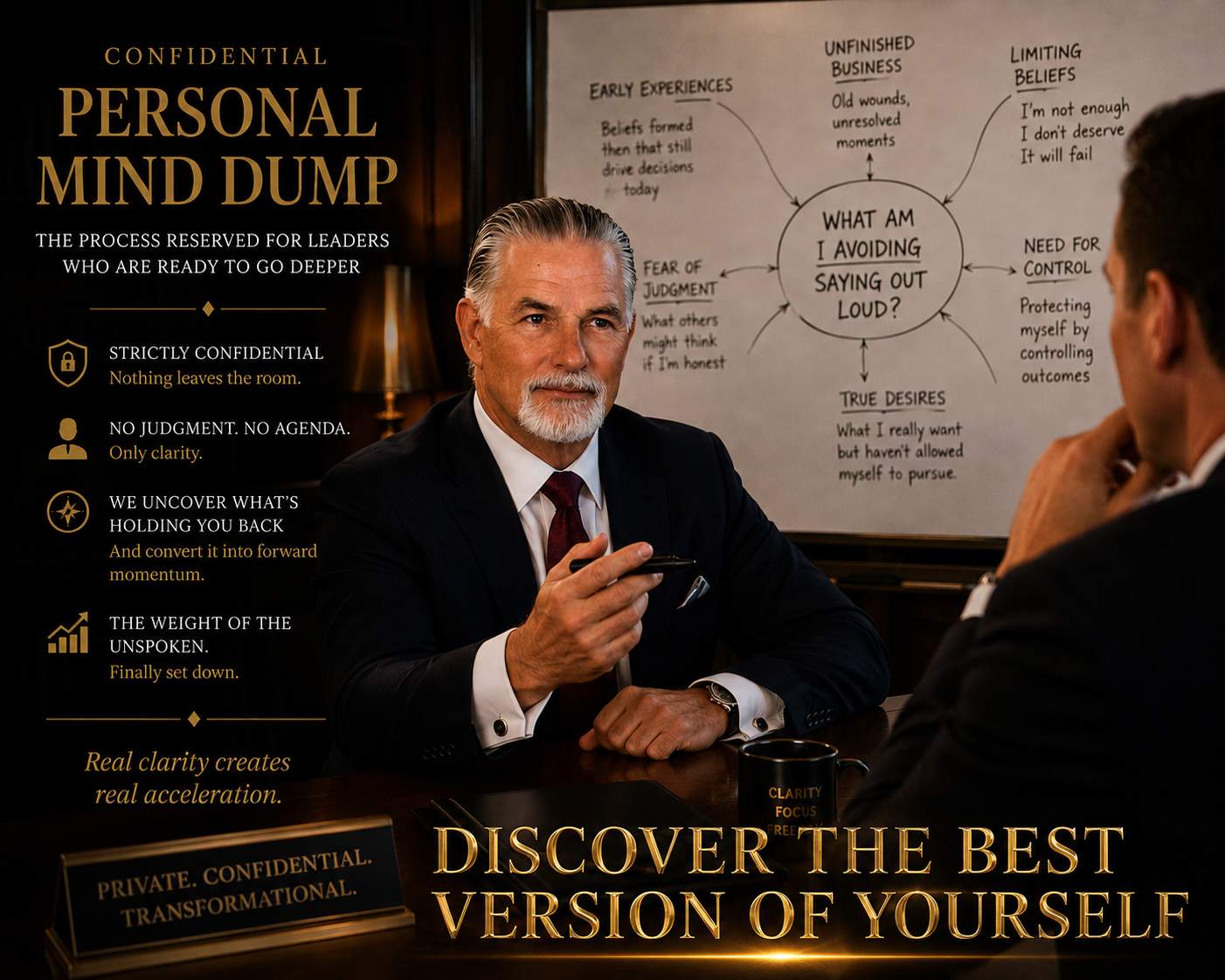 James Wittmack — Confidential Personal Mind Dump advisory session